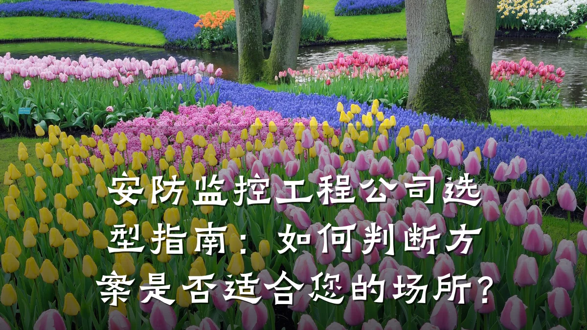 安防监控工程公司选型指南:如何判断方案是否适合您的场所?