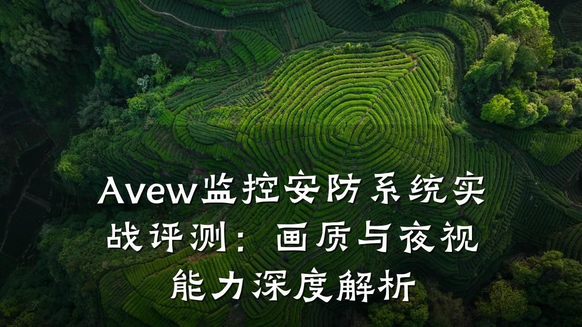Avew监控安防系统实战评测：画质与夜视能力深度解析