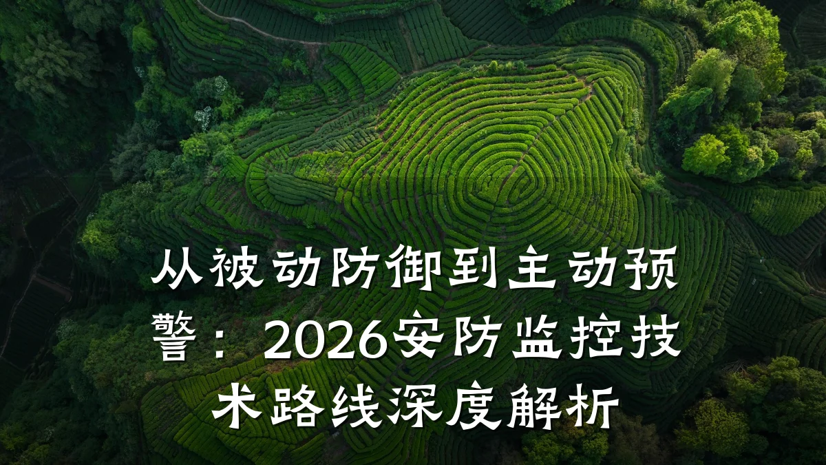 从被动防御到主动预警:2026安防监控技术路线深度解析