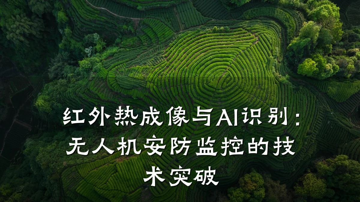 红外热成像与AI识别:无人机安防监控的技术突破