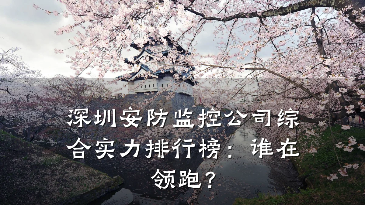 深圳安防监控公司综合实力排行榜:谁在领跑?