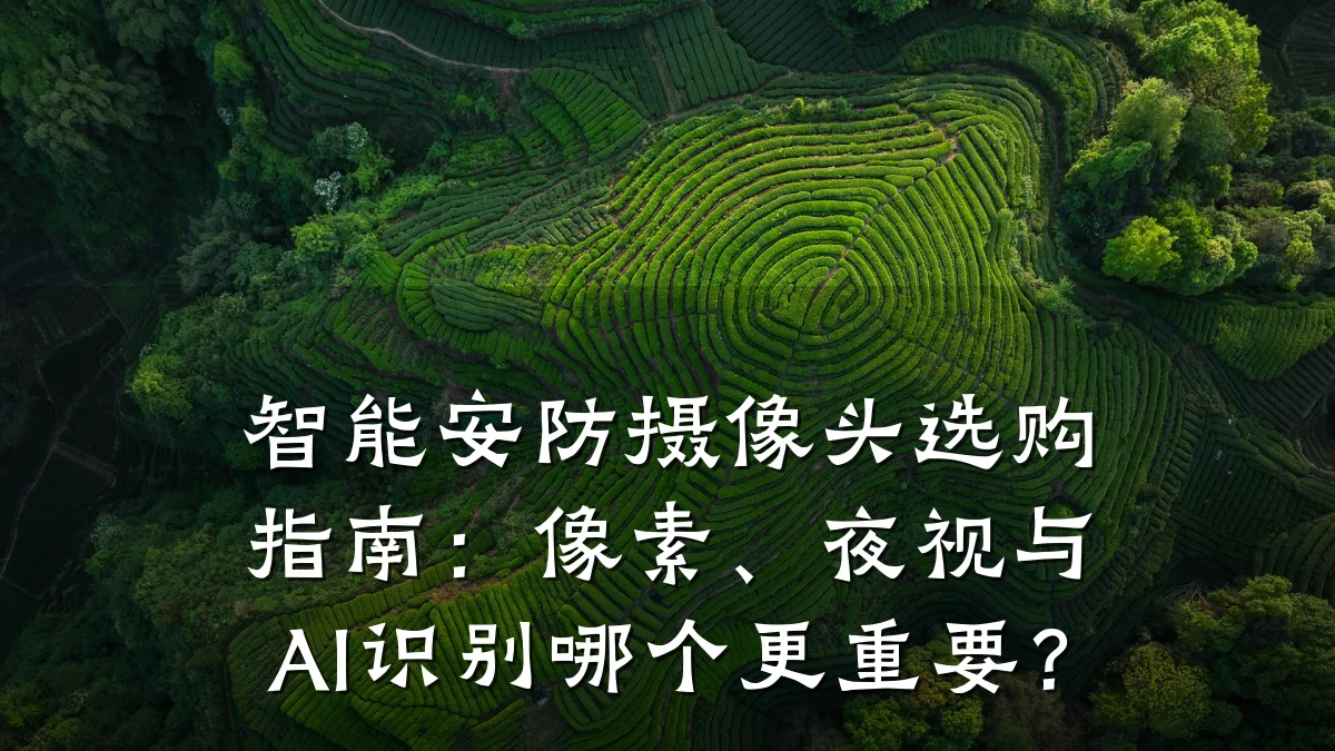 智能安防摄像头选购指南:像素、夜视与AI识别哪个更重要?