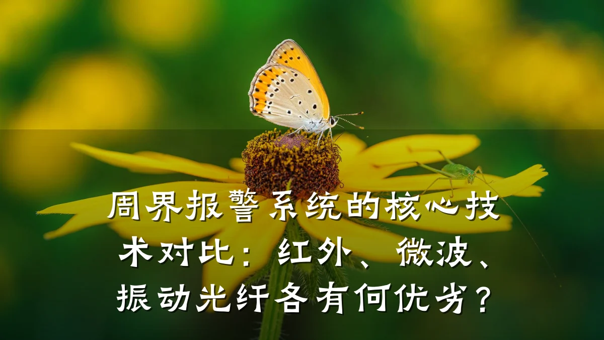 周界报警系统的核心技术对比:红外、微波、振动光纤各有何优劣?