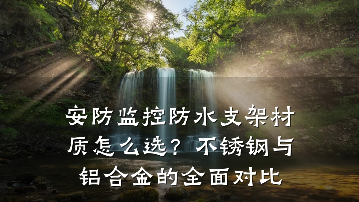 安防监控防水支架材质怎么选?不锈钢与铝合金的全面对比