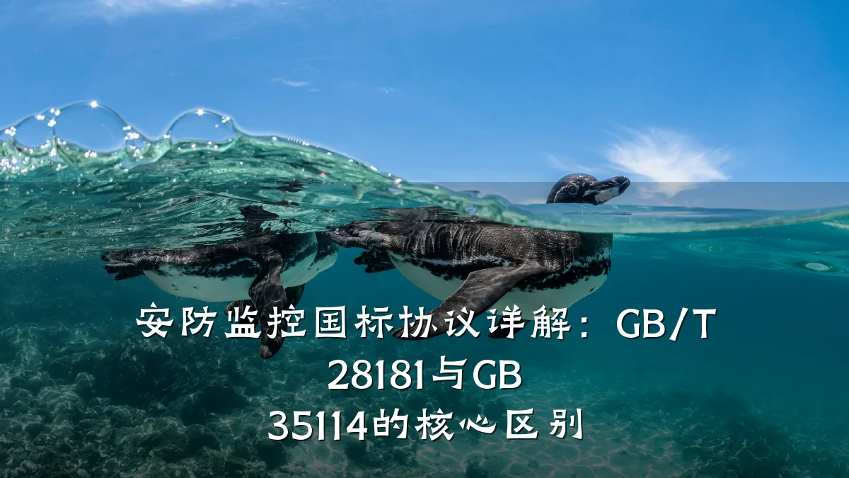 安防监控国标协议详解:GB/T 28181与GB 35114的核心区别