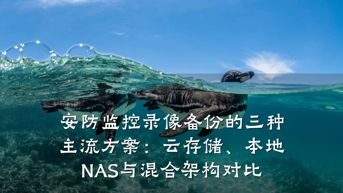 安防监控录像备份的三种主流方案:云存储、本地NAS与混合架构对比