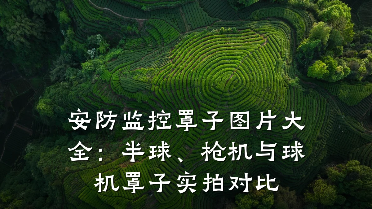 安防监控罩子图片大全：半球、枪机与球机罩子实拍对比