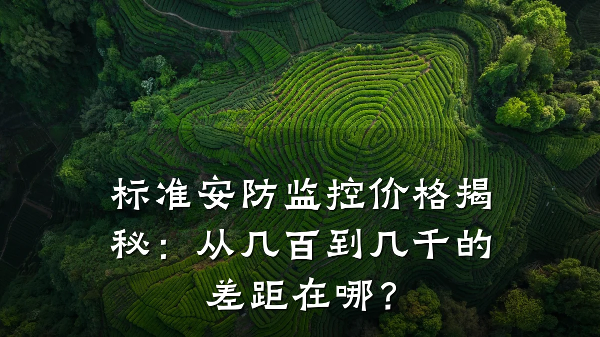 标准安防监控价格揭秘:从几百到几千的差距在哪?