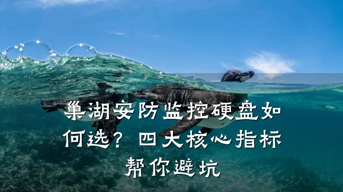 巢湖安防监控硬盘如何选?四大核心指标帮你避坑