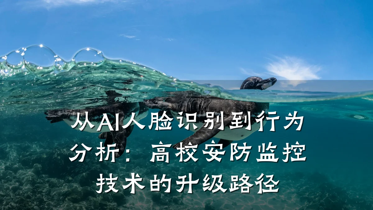 从AI人脸识别到行为分析：高校安防监控技术的升级路径