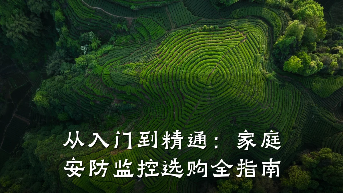 从入门到精通:家庭安防监控选购全指南