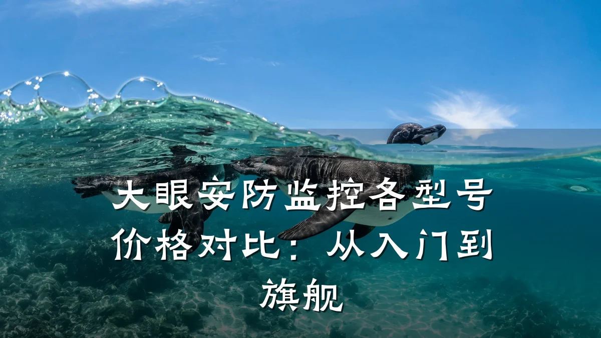 大眼安防监控各型号价格对比:从入门到旗舰