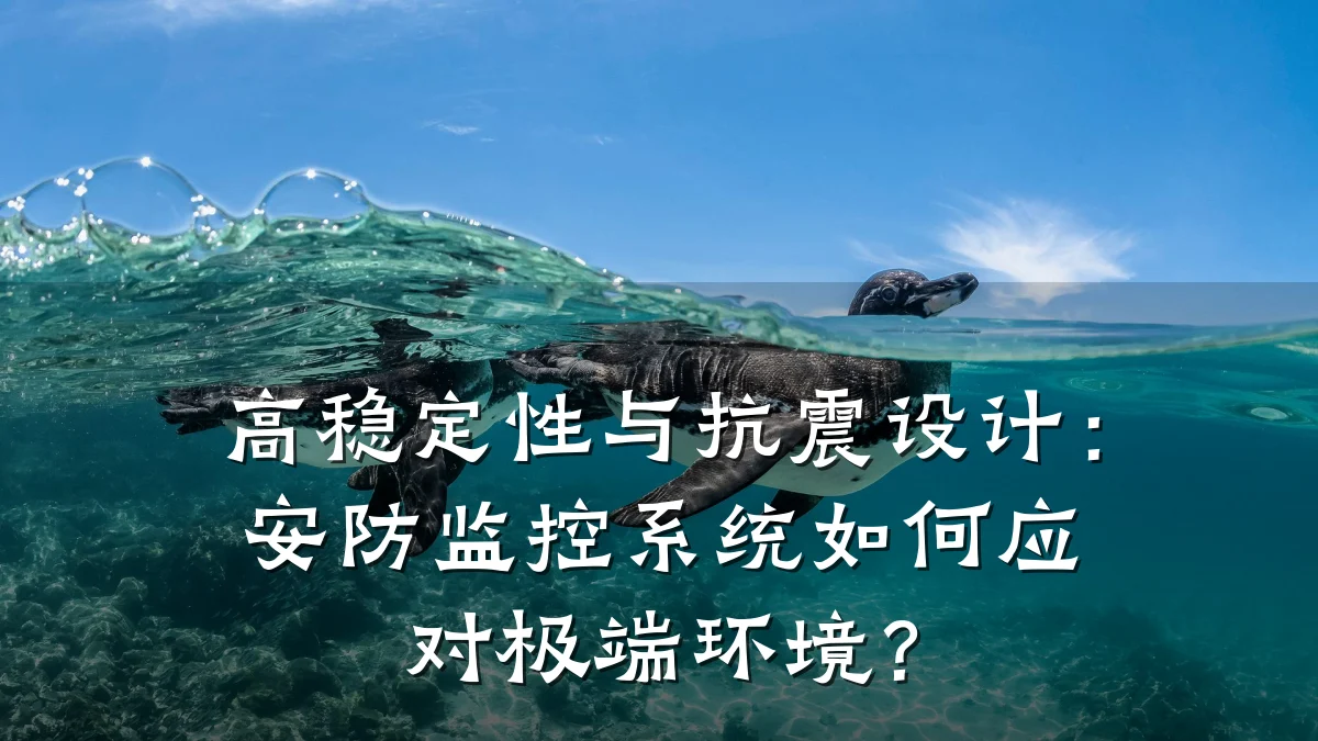 高稳定性与抗震设计:安防监控系统如何应对极端环境?