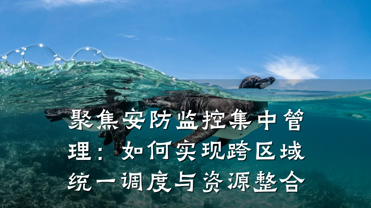 聚焦安防监控集中管理:如何实现跨区域统一调度与资源整合
