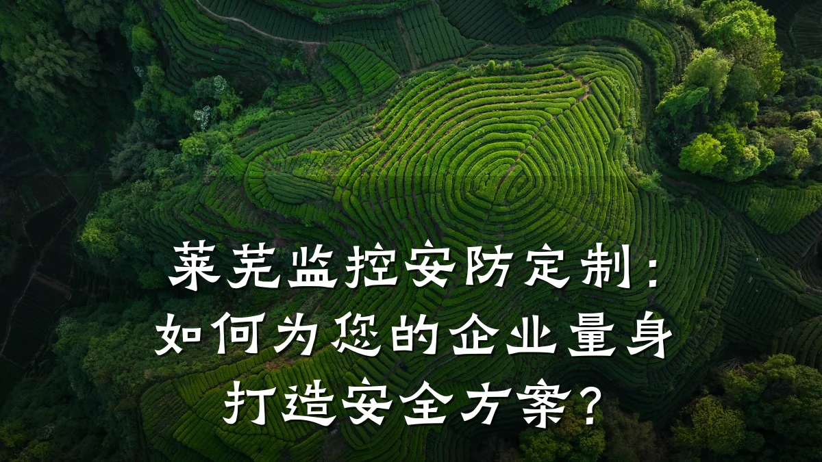 莱芜监控安防定制:如何为您的企业量身打造安全方案?