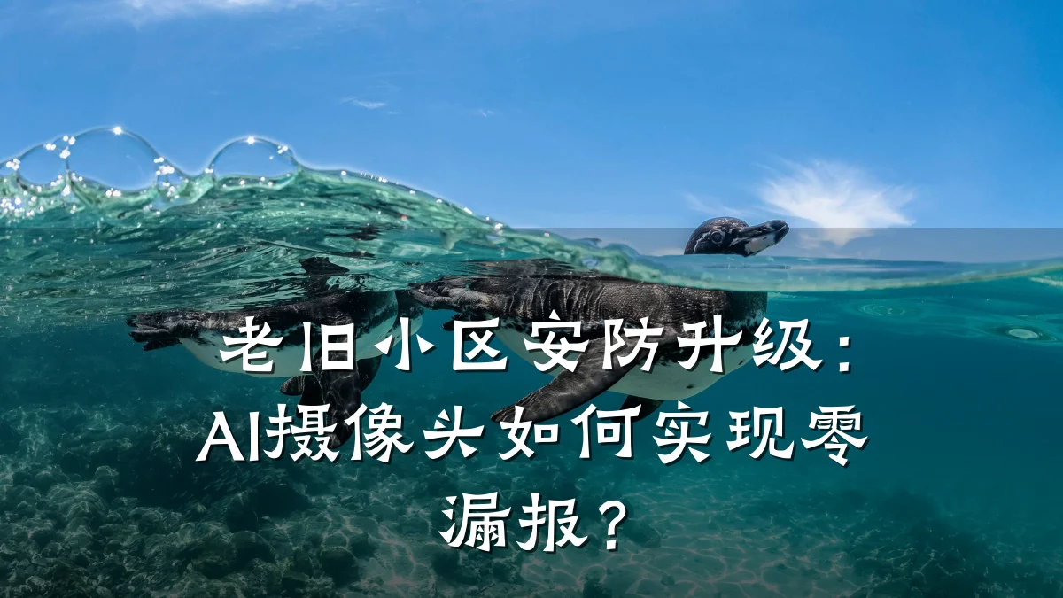 老旧小区安防升级:AI摄像头如何实现零漏报?