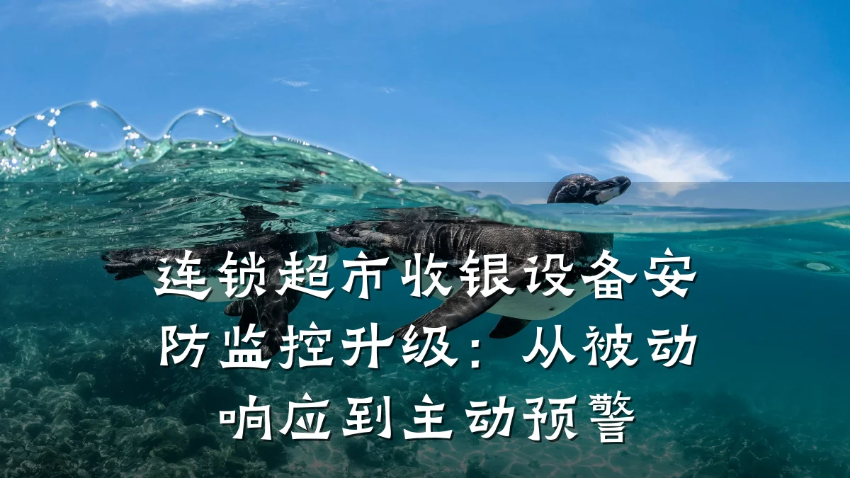 连锁超市收银设备安防监控升级:从被动响应到主动预警