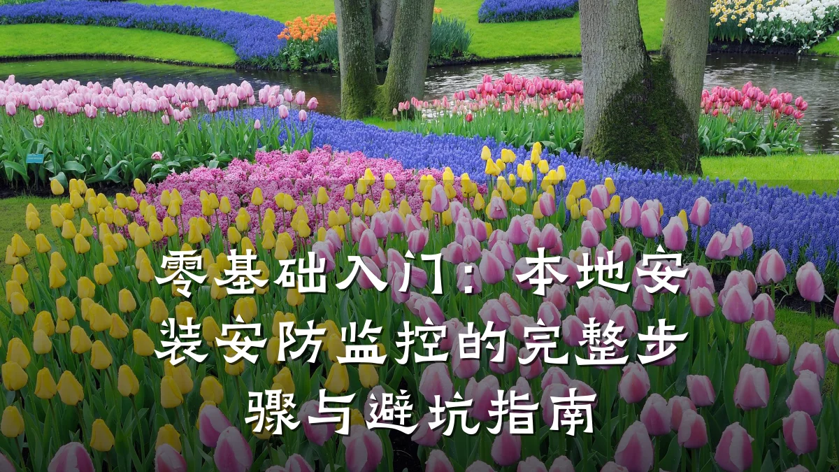 零基础入门:本地安装安防监控的完整步骤与避坑指南