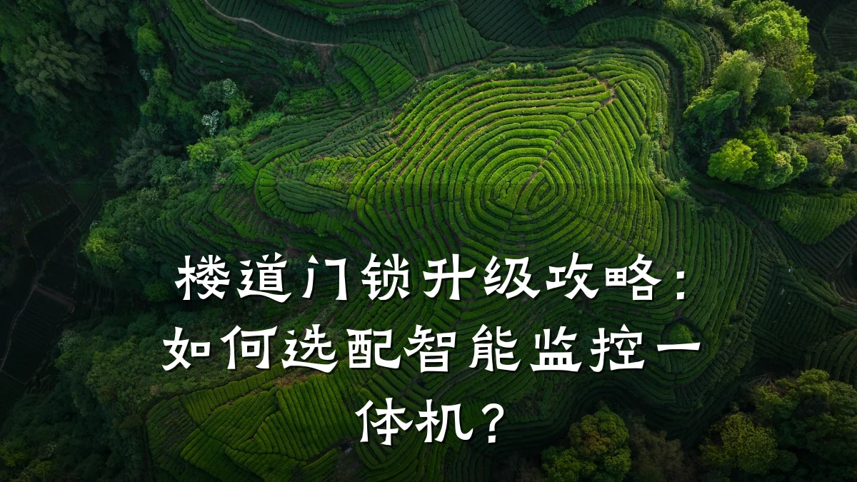 楼道门锁升级攻略:如何选配智能监控一体机?