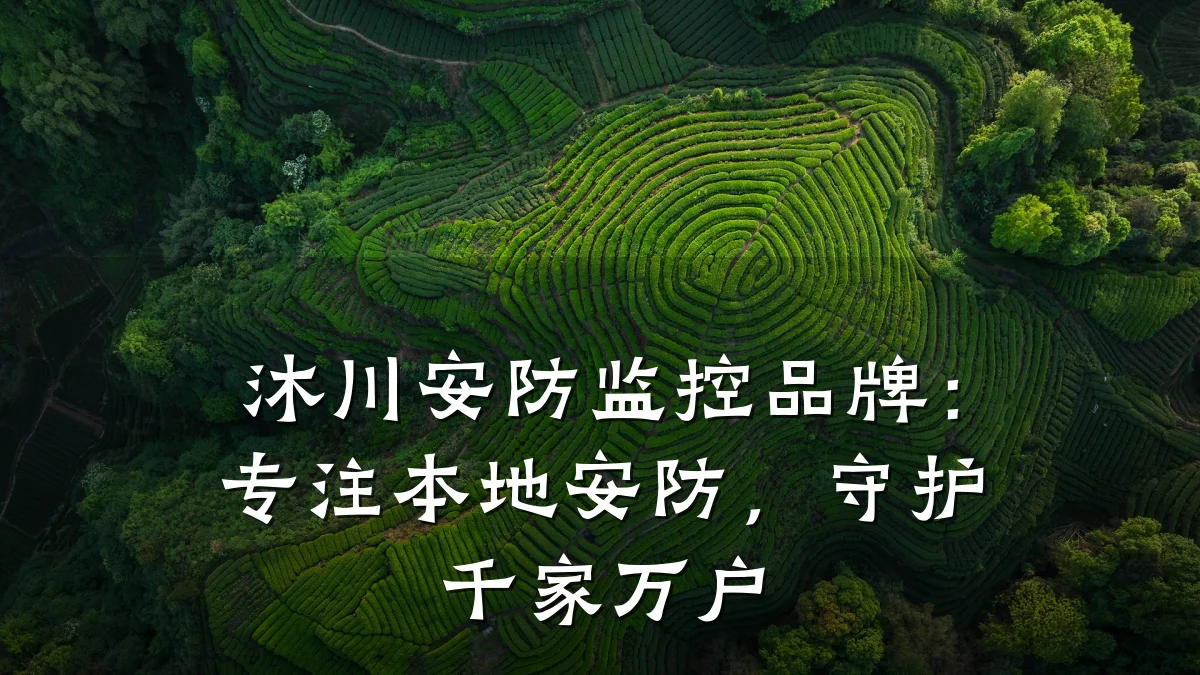 沐川安防监控品牌:专注本地安防,守护千家万户
