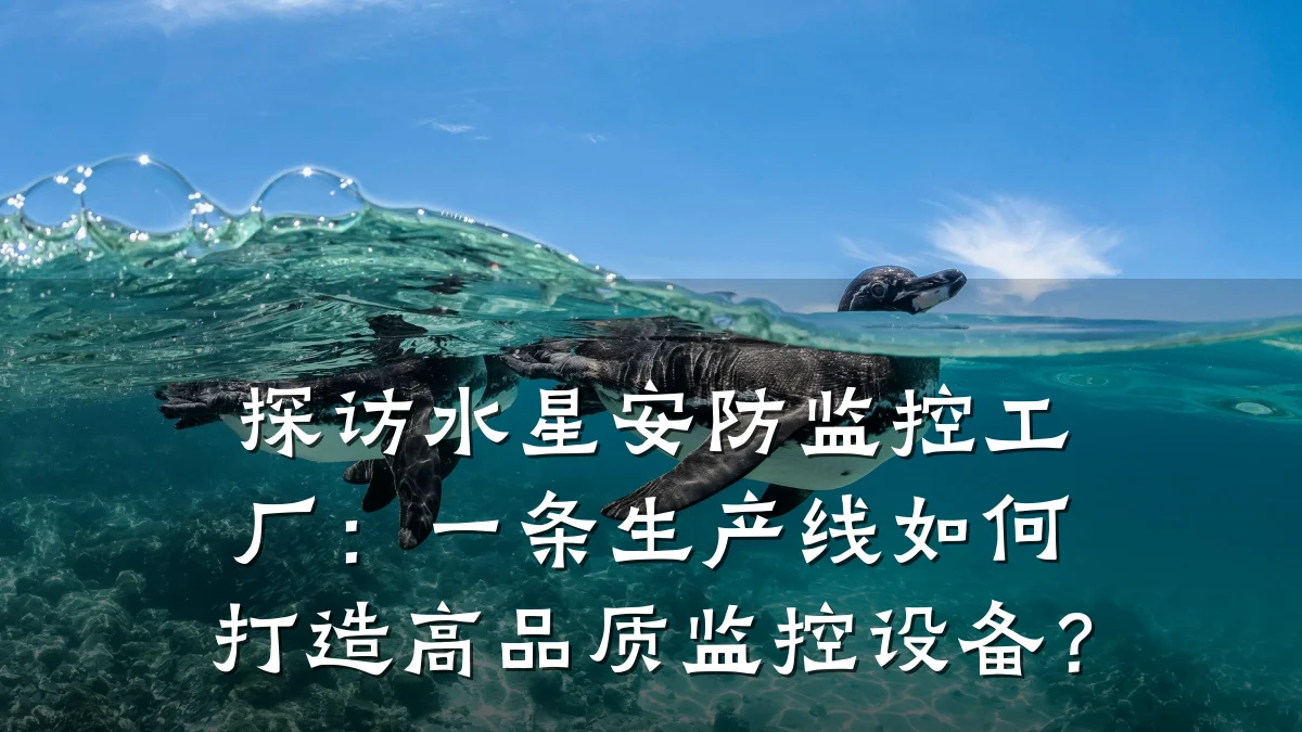 探访水星安防监控工厂:一条生产线如何打造高品质监控设备?