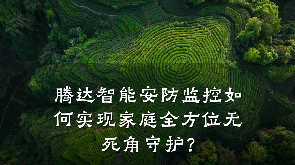 腾达智能安防监控如何实现家庭全方位无死角守护?