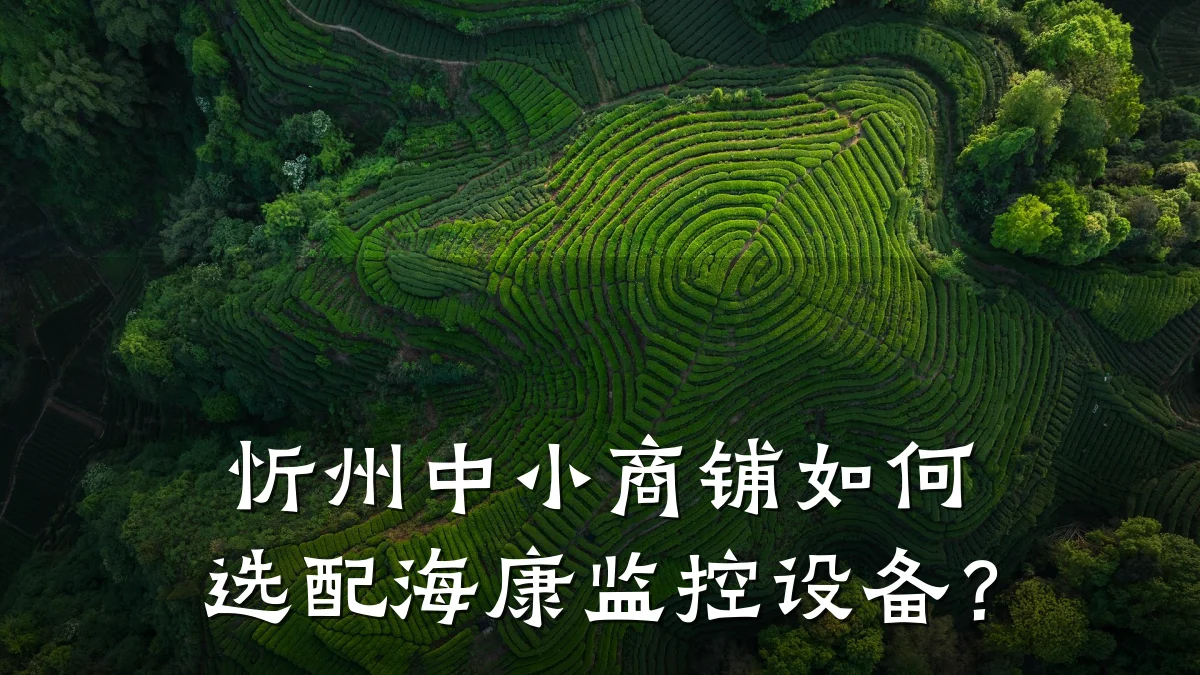 忻州中小商铺如何选配海康监控设备?