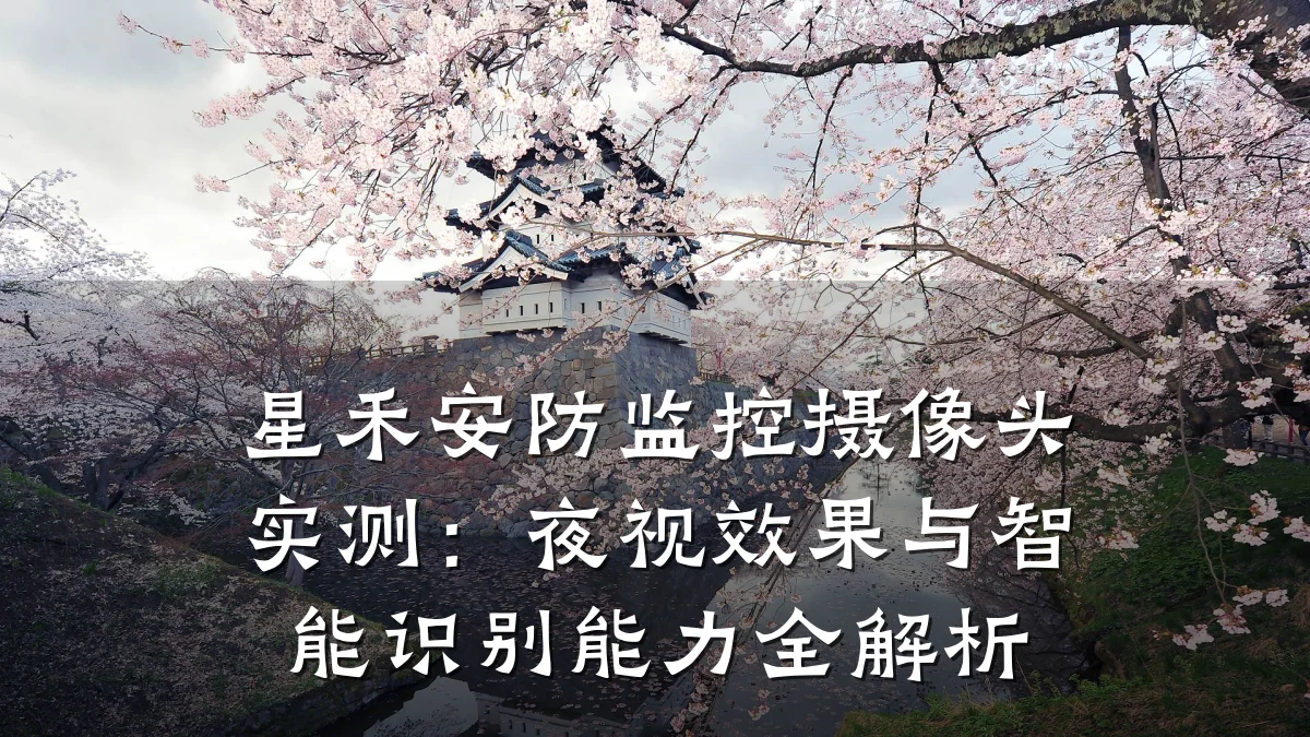 星禾安防监控摄像头实测：夜视效果与智能识别能力全解析