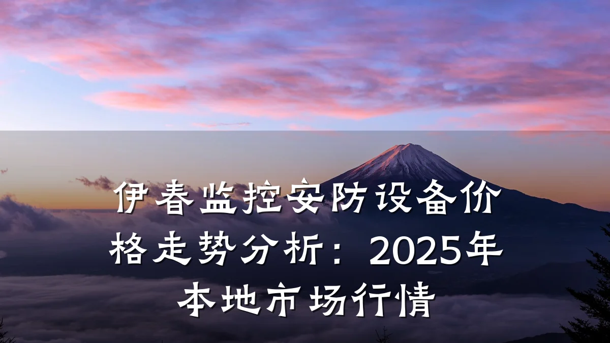 伊春监控安防设备价格走势分析:2025年本地市场行情