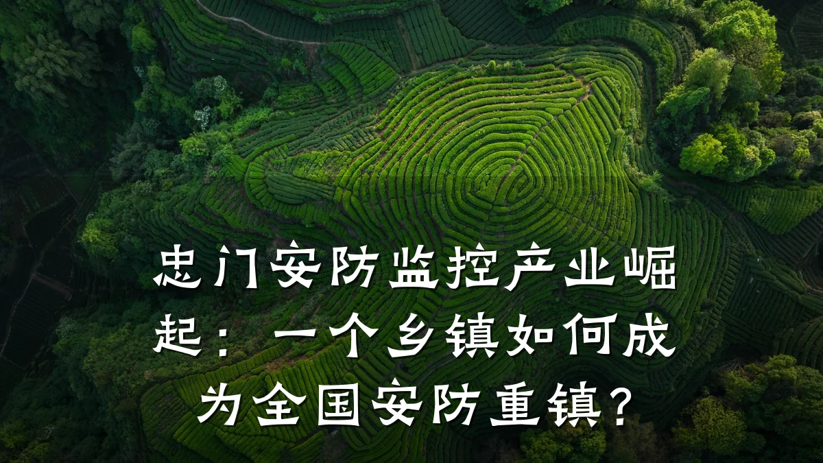 忠门安防监控产业崛起：一个乡镇如何成为全国安防重镇？