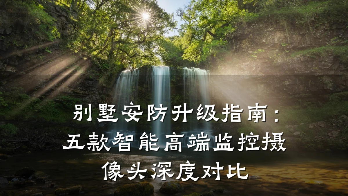 别墅安防升级指南:五款智能高端监控摄像头深度对比