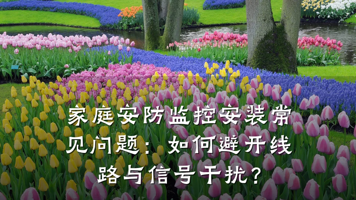 家庭安防监控安装常见问题:如何避开线路与信号干扰?