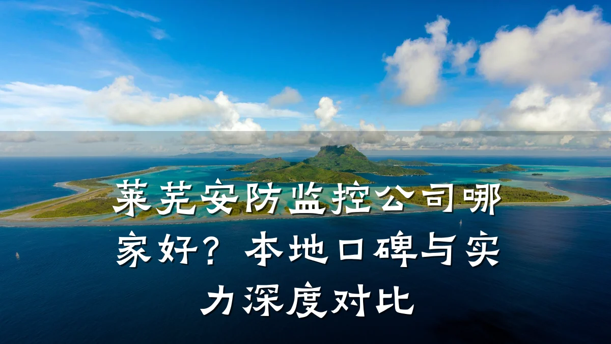 莱芜安防监控公司哪家好?本地口碑与实力深度对比
