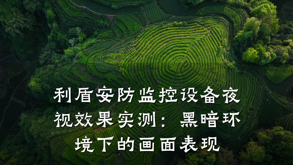 利盾安防监控设备夜视效果实测:黑暗环境下的画面表现