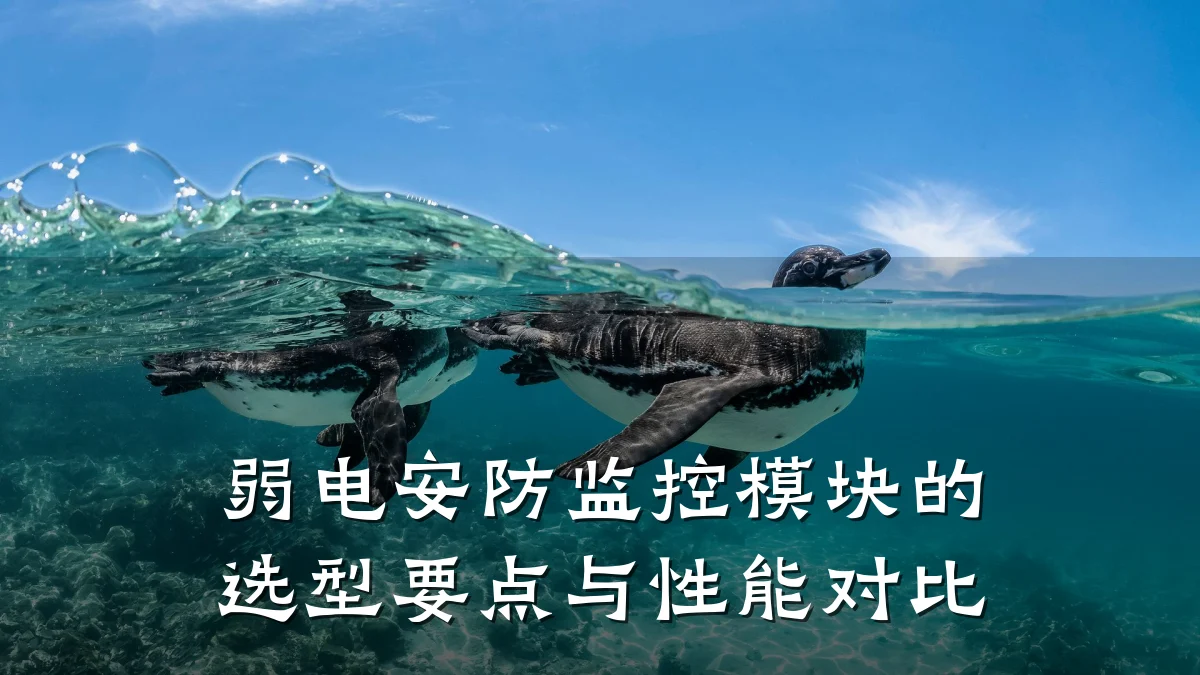 弱电安防监控模块的选型要点与性能对比