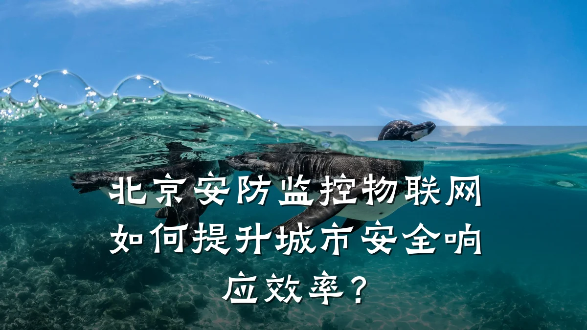 北京安防监控物联网如何提升城市安全响应效率?