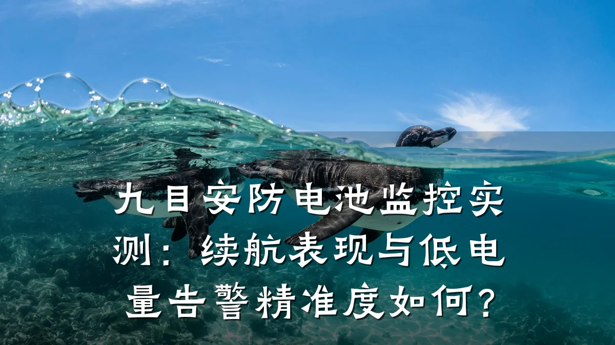 九目安防电池监控实测:续航表现与低电量告警精准度如何?