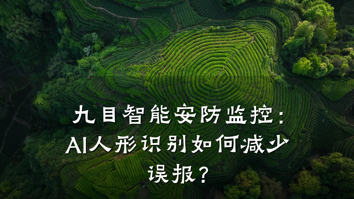 九目智能安防监控:AI人形识别如何减少误报?