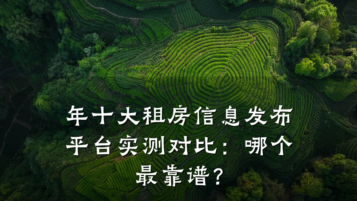 年十大租房信息发布平台实测对比：哪个最靠谱？