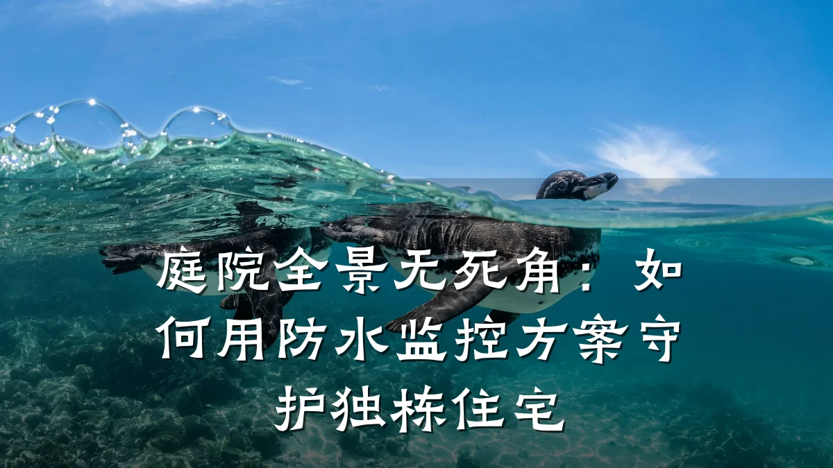 庭院全景无死角:如何用防水监控方案守护独栋住宅
