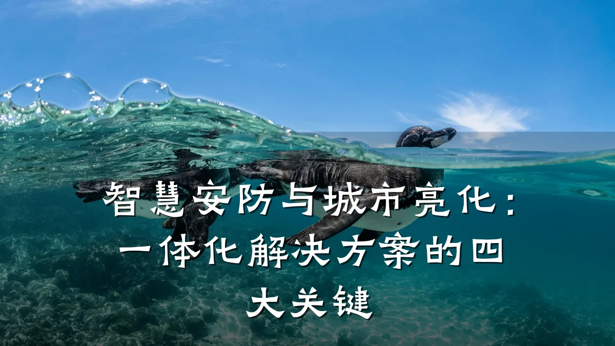 智慧安防与城市亮化:一体化解决方案的四大关键