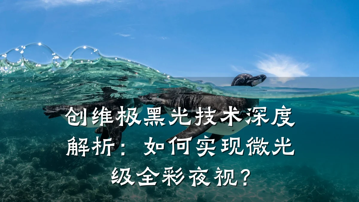 创维极黑光技术深度解析:如何实现微光级全彩夜视?