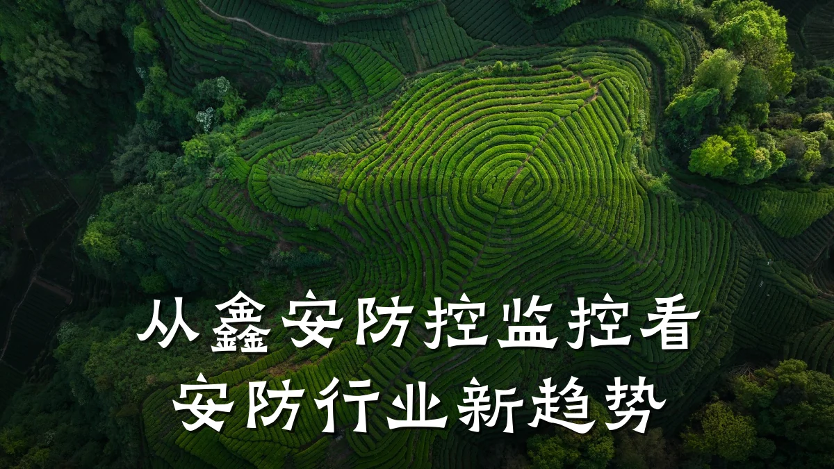 从鑫安防控监控看安防行业新趋势