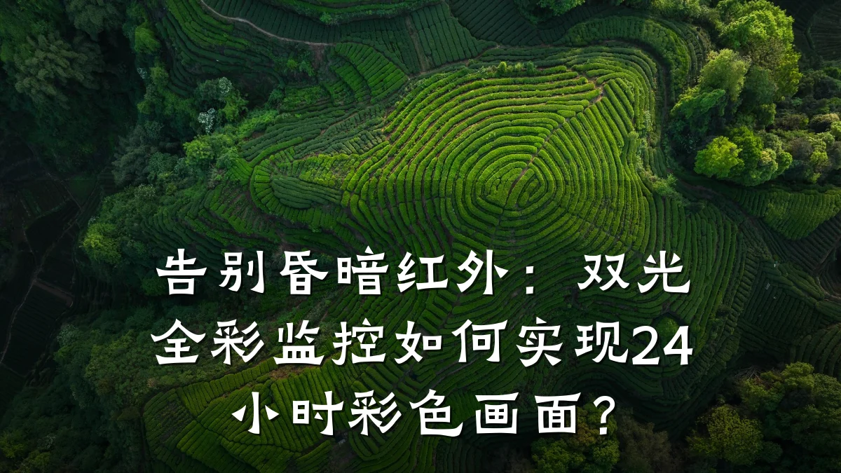 告别昏暗红外:双光全彩监控如何实现24小时彩色画面?