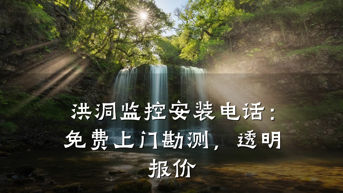 洪洞监控安装电话:免费上门勘测,透明报价