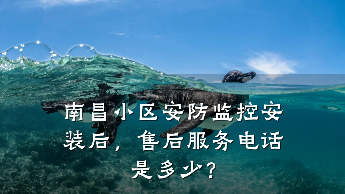南昌小区安防监控安装后,售后服务电话是多少?