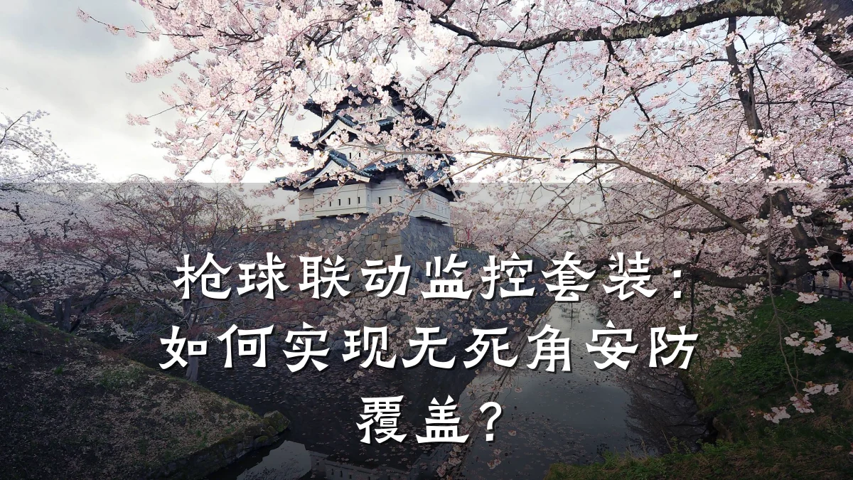 枪球联动监控套装:如何实现无死角安防覆盖?
