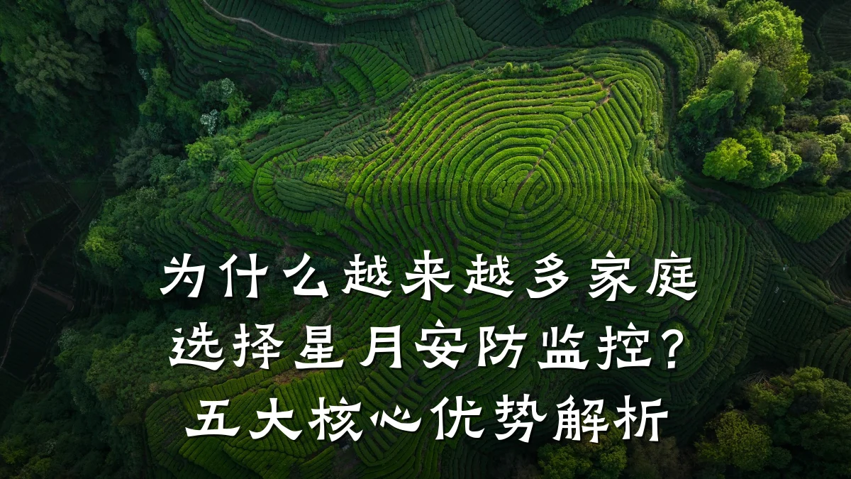 为什么越来越多家庭选择星月安防监控?五大核心优势解析