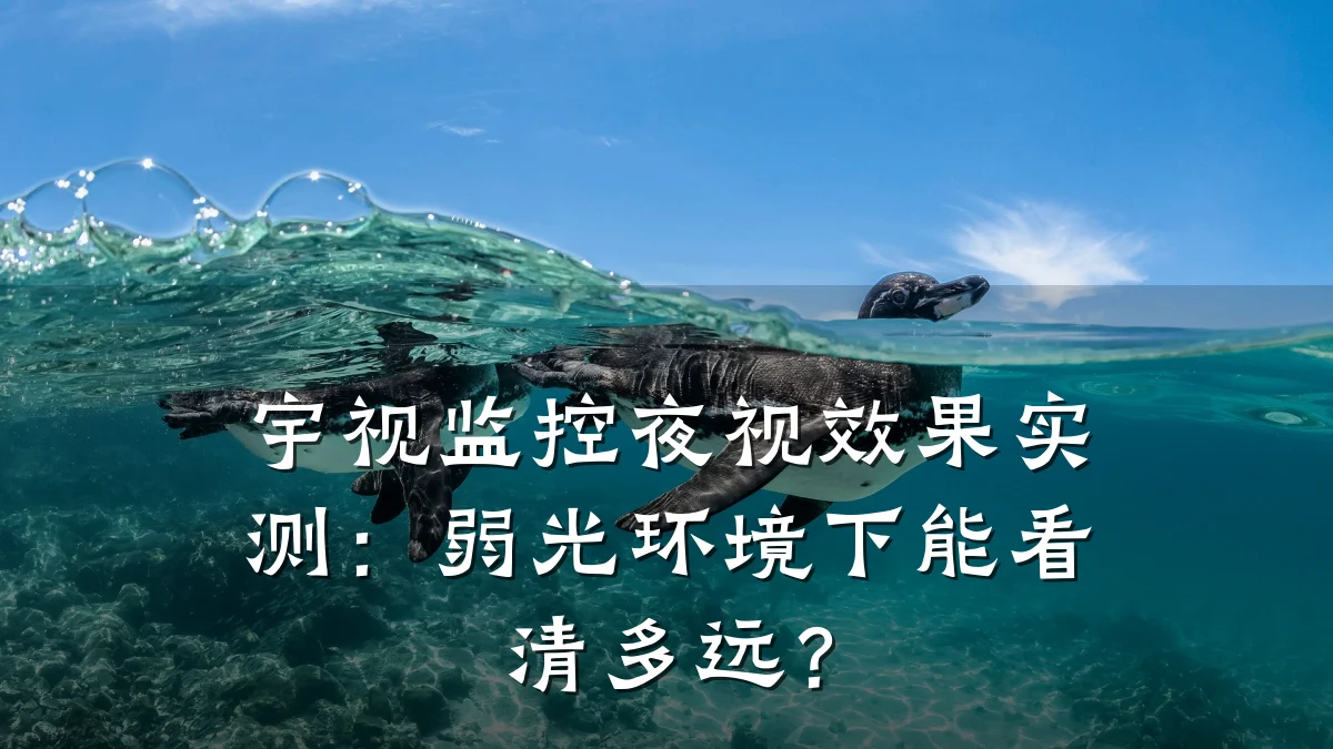 宇视监控夜视效果实测:弱光环境下能看清多远?