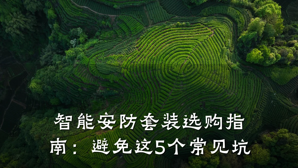 智能安防套装选购指南:避免这5个常见坑